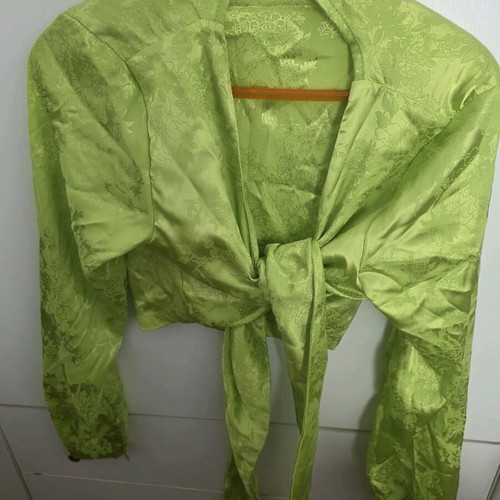 Green skirt and blouse set small new