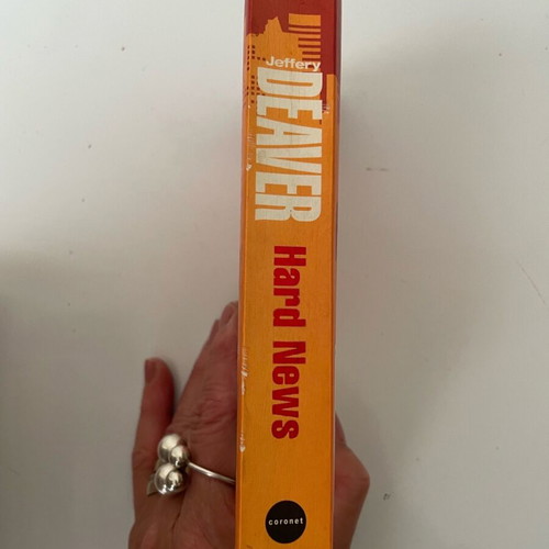 Hard News novel used, Jeffery Deaver, English