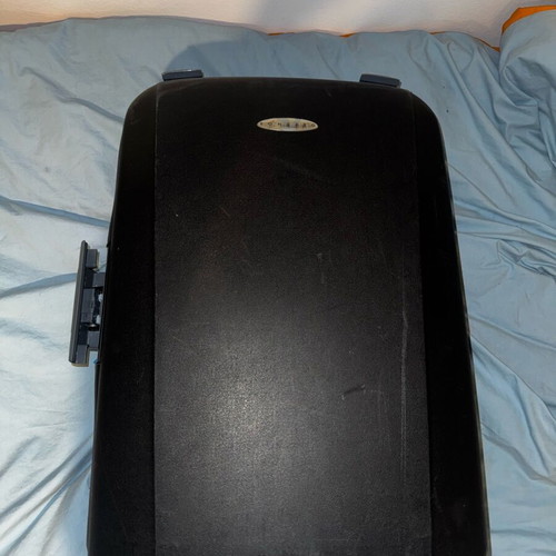 Roncato travel suitcase used, black