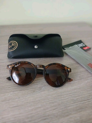 Γυαλιά ηλίου Ray Ban μεταχειρισμένα, καφέ