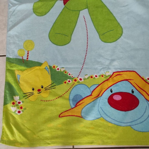 Children's towel like new, size 130x70