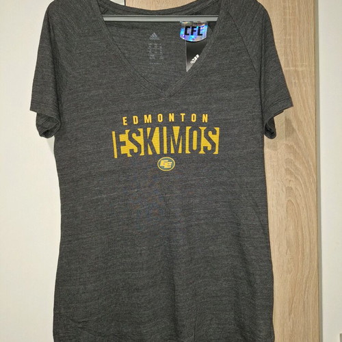 NEW Women's T-shirt Edmonton Eskimos Adidas