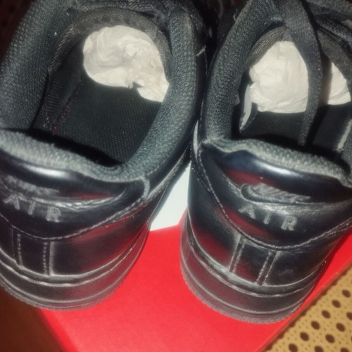 Nike Air Force women's sneakers black used size 37.5