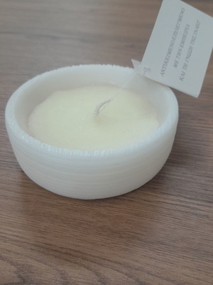 Candle 10x3.5h cm new