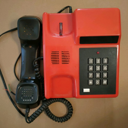 Vintage telephone 1978 used, wired, made in Taiwan