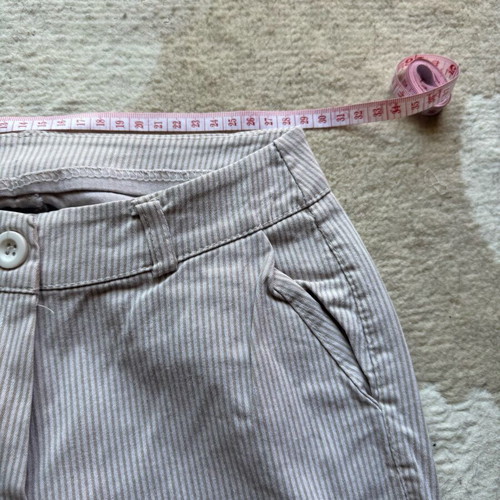 Stradivarius white pants like new, size XS