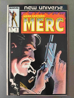 Mark Hazzard Merc 6 used comic