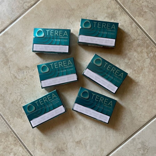 Terea Turquoise tobacco sticks for IQOS Iluma, pack of 6
