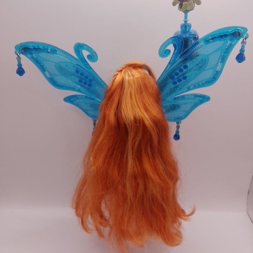 Winx Club Bloom Pixie Flight Enchantix Doll like new, Mattel 2007
