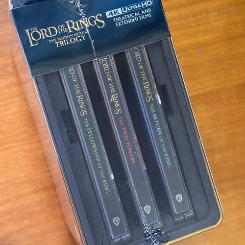Lord of the Rings Trilogy 4K Steelbook new with Greek subtitles