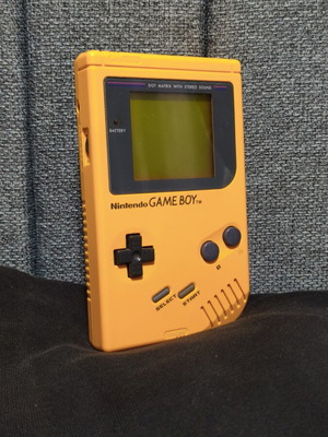 Nintendo Game Boy DMG Original κίτρινο σαν καινούργιο, αυθεντικό