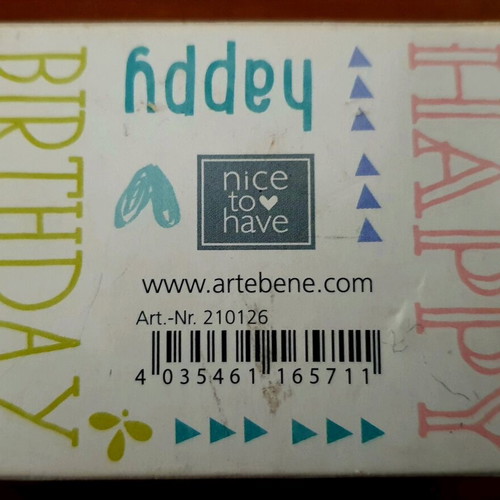 Musical box new with birthday melody