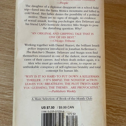 Novel Jonathan Kellerman Survival of the Fittest like new, English