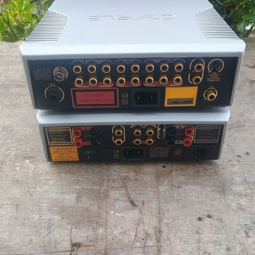 Mission Cyrus Quattro CD/Pre and SmartPower Amp high-end system like new