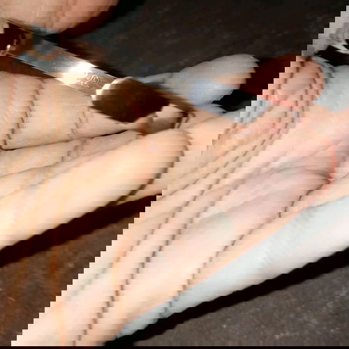 Αιγόκερως χειροπέδα καινούργια από ανοξείδωτο ατσάλι ασημί