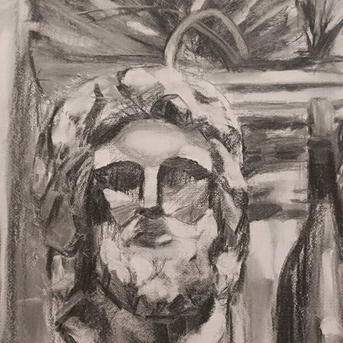 Charcoal Drawing Art Work