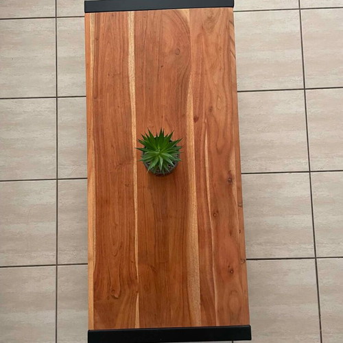 Wooden coffee table