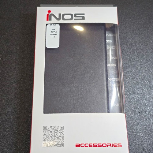 INOS Flip Book Case for Apple iPhone 11 new, black