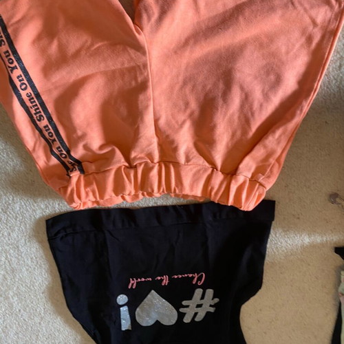 Girls' summer clothes pack size 140cm like new, 30 pieces