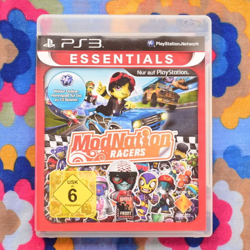 ModNation Racers PS3 game like new, racing kart creative