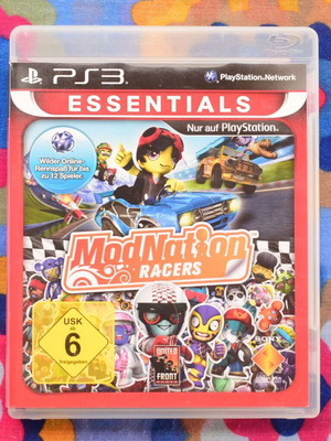 ModNation Racers PS3 game like new, racing kart creative