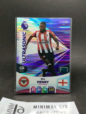 Συλλεκτική κάρτα Rico Henry Ultrasonic Panini Andrenalyn XL 2024 σαν καινούργιο