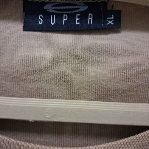Men's Super sweater XL used, beige-camel