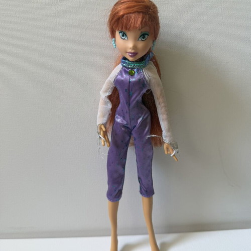 Winx Club Denim Bloom Doll with Charmix, like new, Mattel