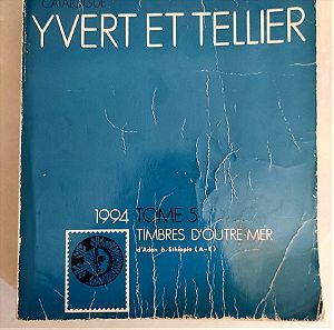 Κατάλογος γραμματοσήμων Yvert & Tellier, Τόμος 5 (1994)