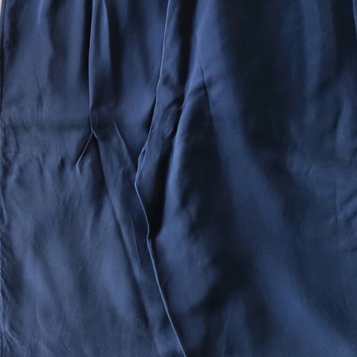 Summer pants like new, blue, silk, size XL