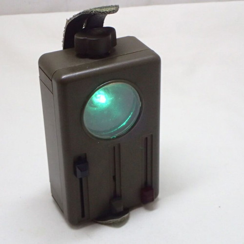 Vintage Swedish Army flashlight M2740-125010 FICKLAMPA used