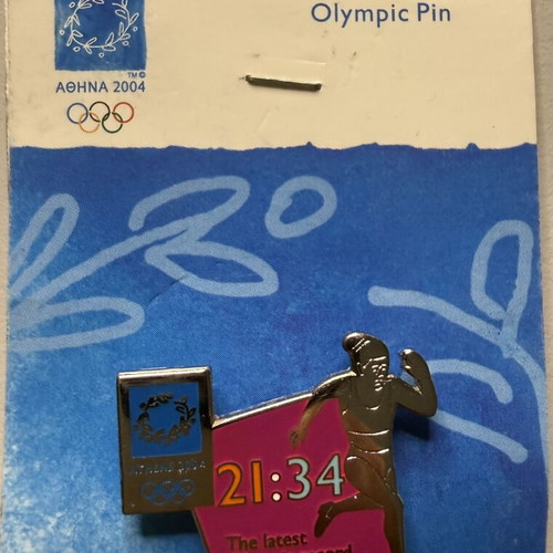 Olympic Record Women's 200m Pin καινούργιο, limited edition 5.000 τεμ.