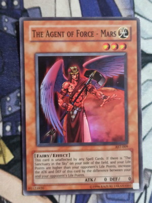 The Agent Of Force Mars κάρτα Yu-Gi-Oh! σαν καινούργιο