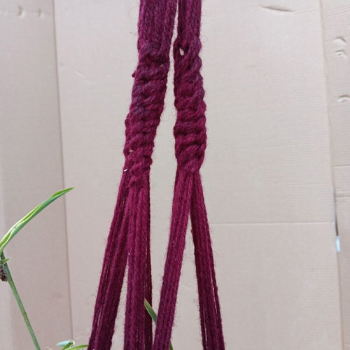 Handmade macrame in excellent condition