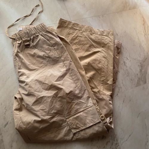 Bershka cargo pants, beige, size XS 34 6