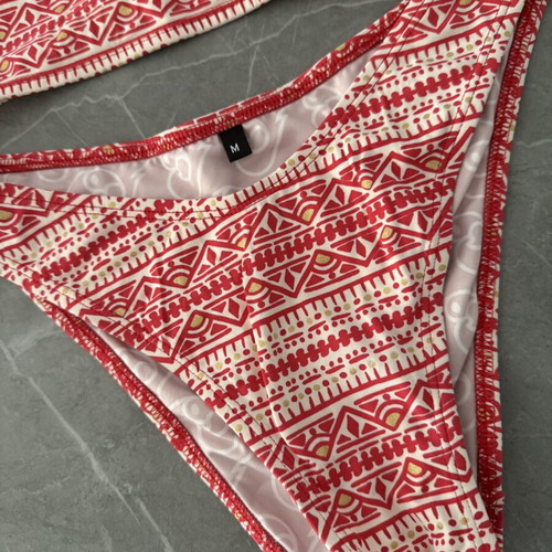 Maaboo swimwear like new, size M, white and red