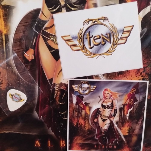 Ten Albion 2LP 2014 limited edition with autograph postcards and extras