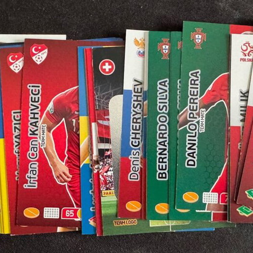 Euro 2020 Adrenalyn XL cards like new, Panini collection with Limited Edition