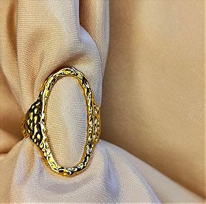 Δαχτυλίδι χρυσό ''Βασιλικό Πλέγμα''
