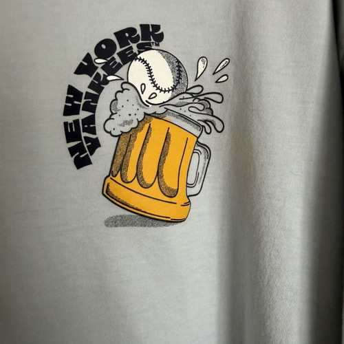 New Era New York Yankees t-shirt XXL like new, ice blue