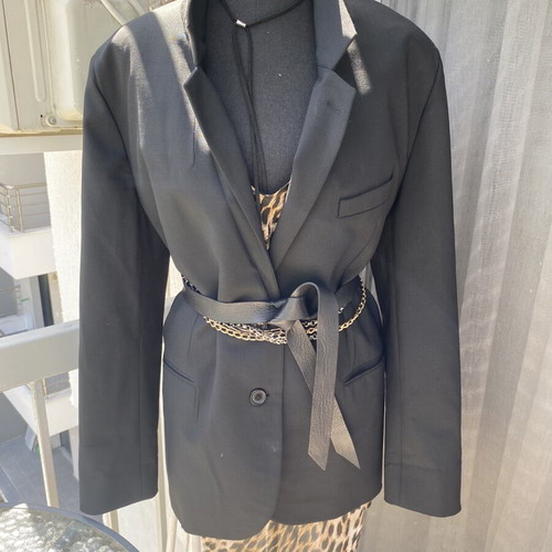 Zara black wool blazer like new, size XL 42 14