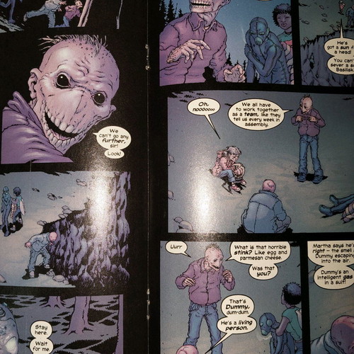 New X-men #136 used with Frank Quitely signature