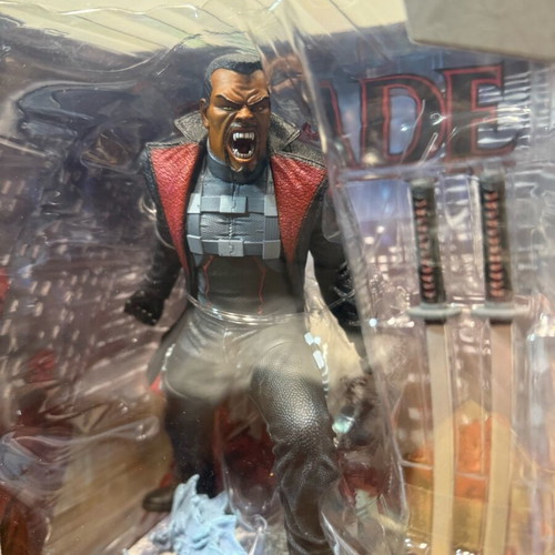McFarlane Marvel Collection Blade Statue New Red Platinum Edition