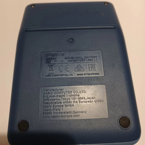 Casio 8-Digit Calculator with Solar Support like new