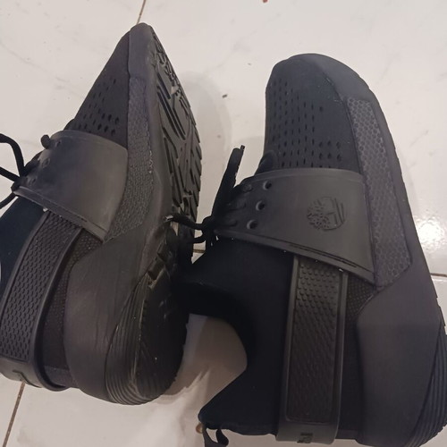 Timberland Kiri Up athletic shoes used, size 37.5-38, black with leather details