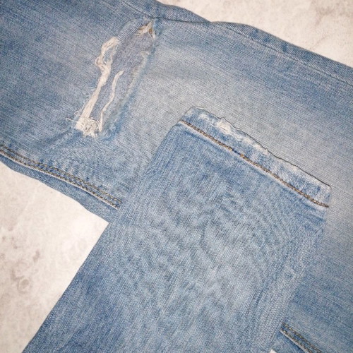 Light Blue Jeans Stradivarius used, size 40