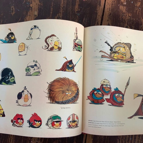 Angry Birds Hatching a Universe art book like new