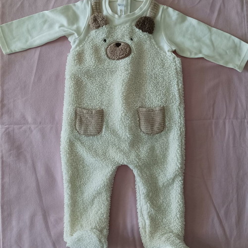 Mayoral baby romper bear new, size 4-6 months 70 cm