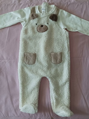 Mayoral baby romper bear new, size 4-6 months 70 cm