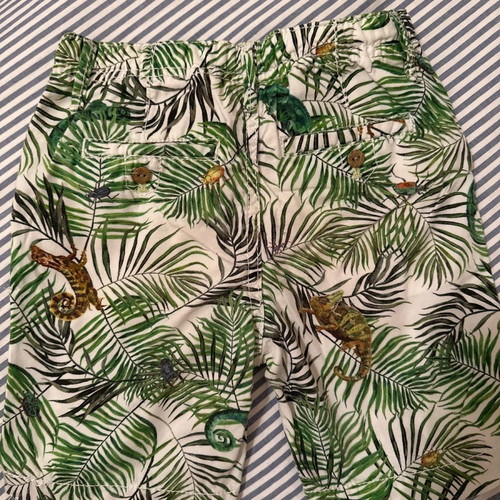 nathalie lete X h & m 4-5 years Jungle Shorts, Adjustable Waist